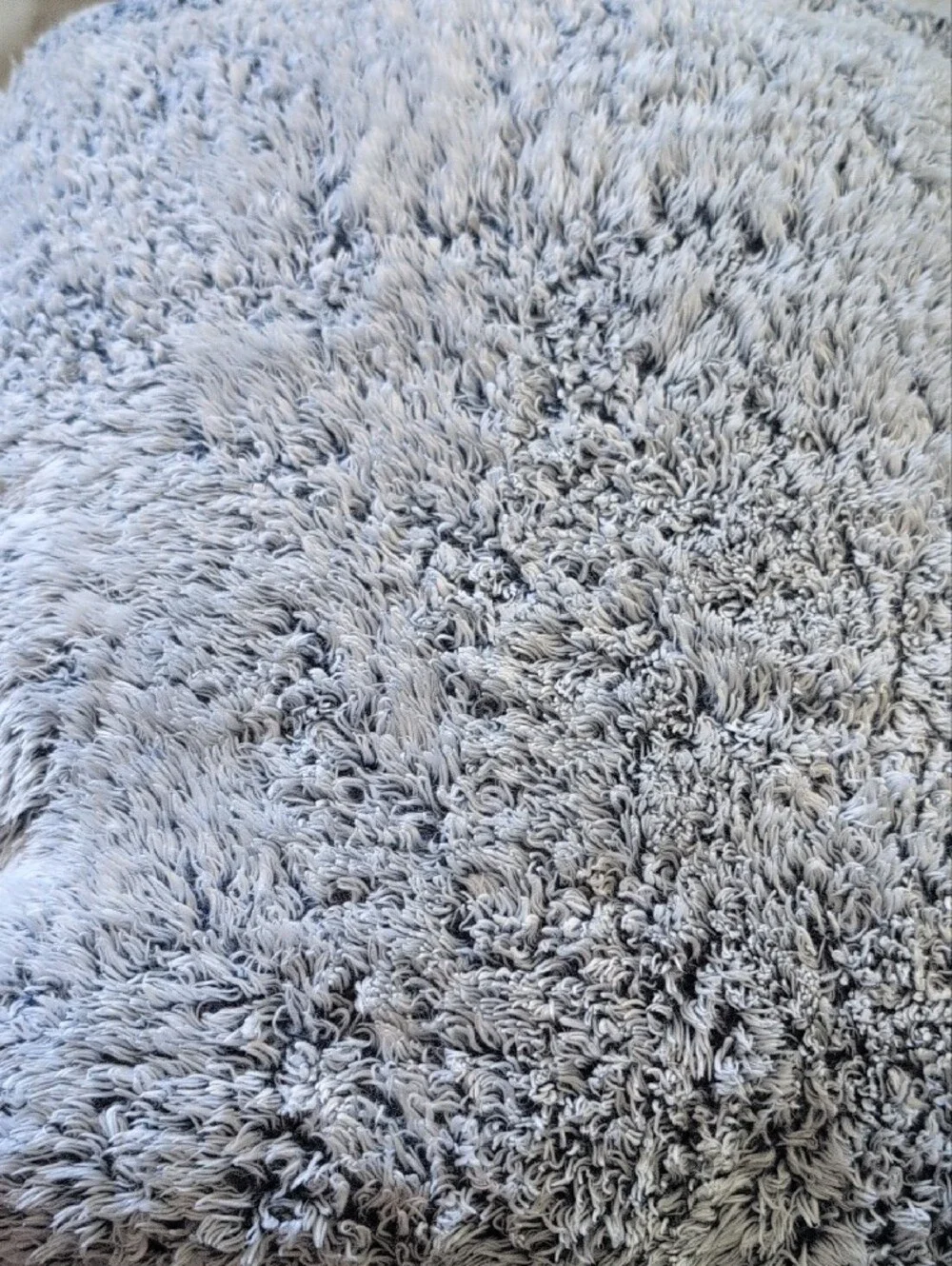Plush Light Blue Faux Fur Throw Blanket - Cozy Home Bedding